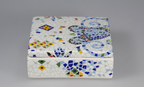 Joyero cuad. 9,5 x 9,5cm 2196/32G