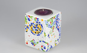 Portavelas cuadrado 2293/32G