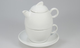 Jgo. té individual de 15cl c/ plato 2702/21